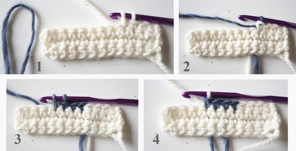 Little Doolally: Intarsia Crochet Tutorial