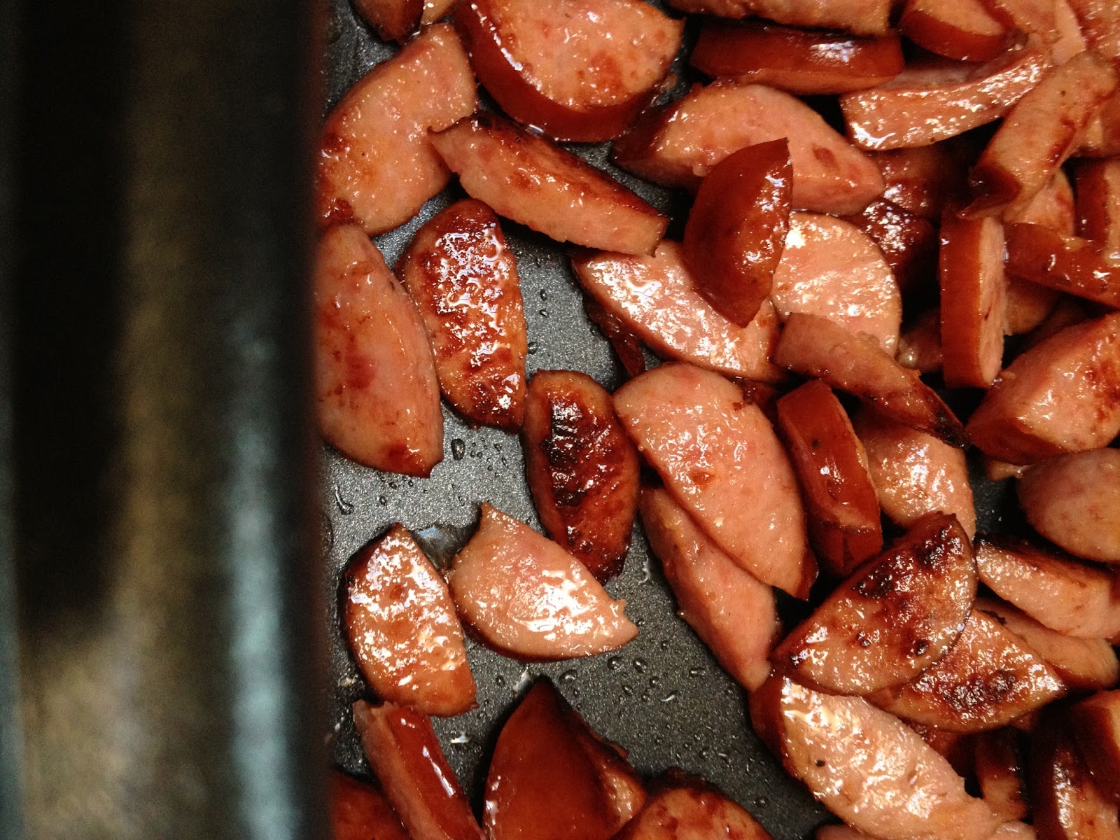 Recipe, Travel and Family Blog Purple Oven Mitt Smoky Sausage