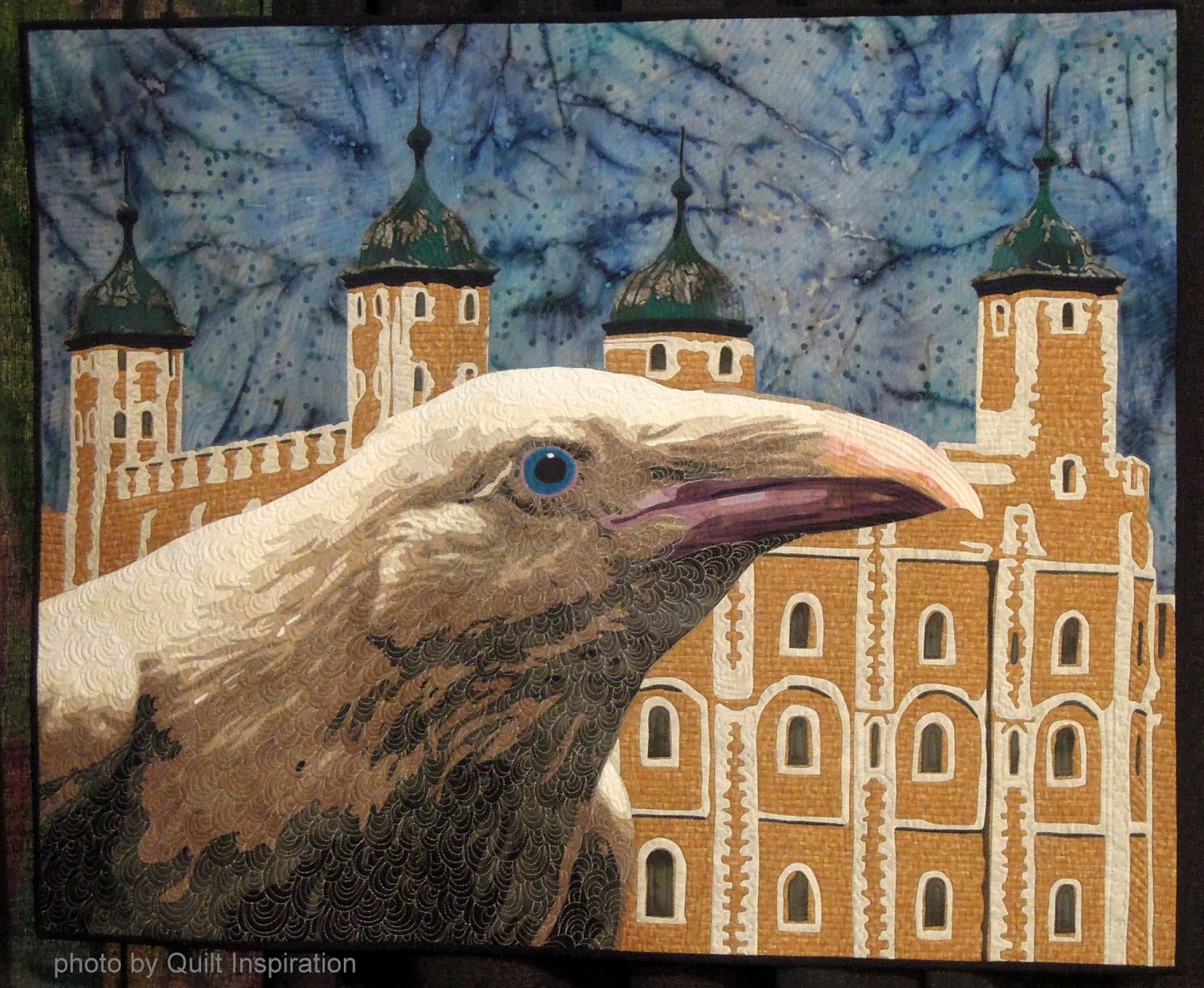Quilt Inspiration Birds On Quilts Painted Printed Appliqued And Stitched