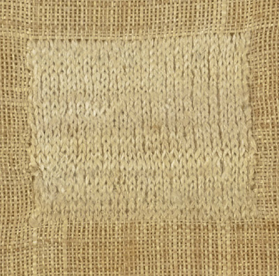 Combining Kitchener's Stitch with Swiss Darning for attaching Knit