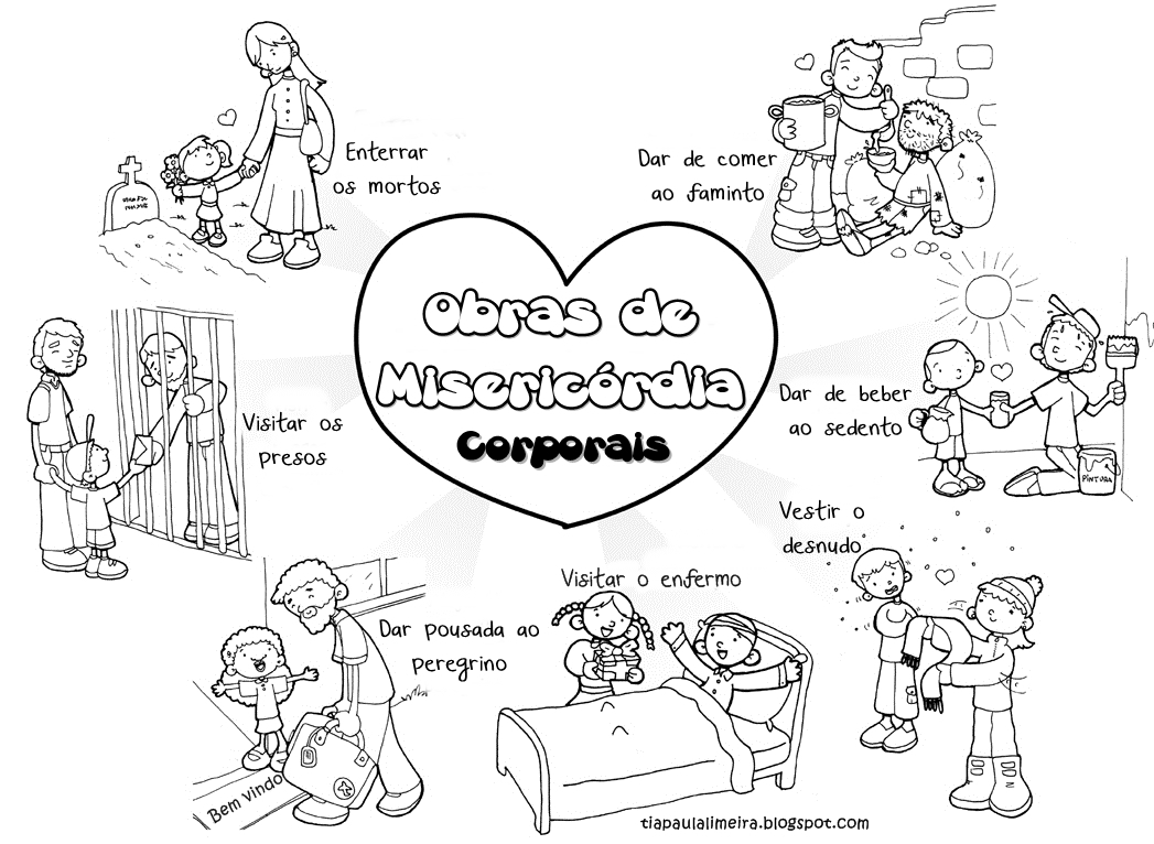 Cantinho da Catequese com Jesus . : ATIVIDADES DO ANO DA MISERICÓRDIA