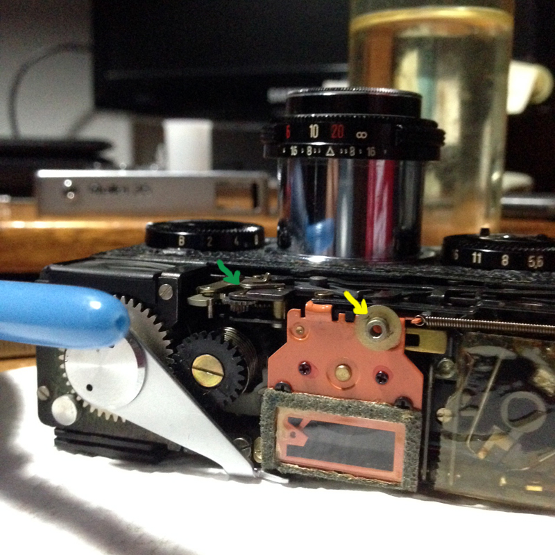 Rollei 35 repair
