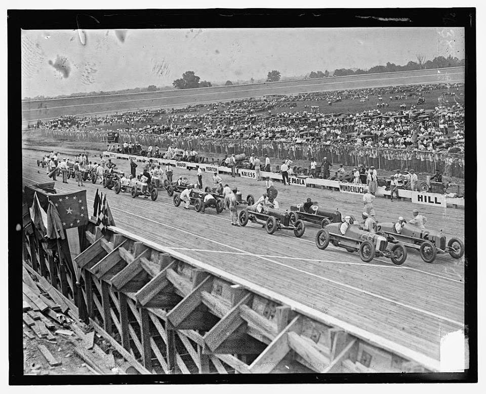 Just A Car Guy Board track racing 1925 Laurel Maryland