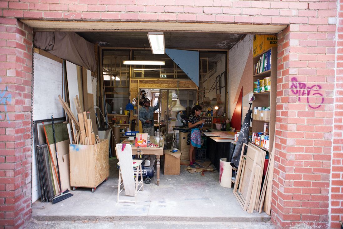 Studio Visit Esther Stewart, North Melbourne