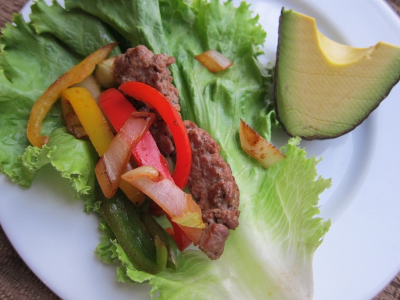 Belle's Baking Steak Lettuce Wraps