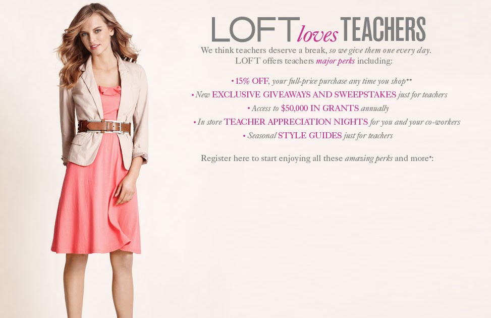 Penny Pinching Teacher Fashion Friday Loft Loves Teachers