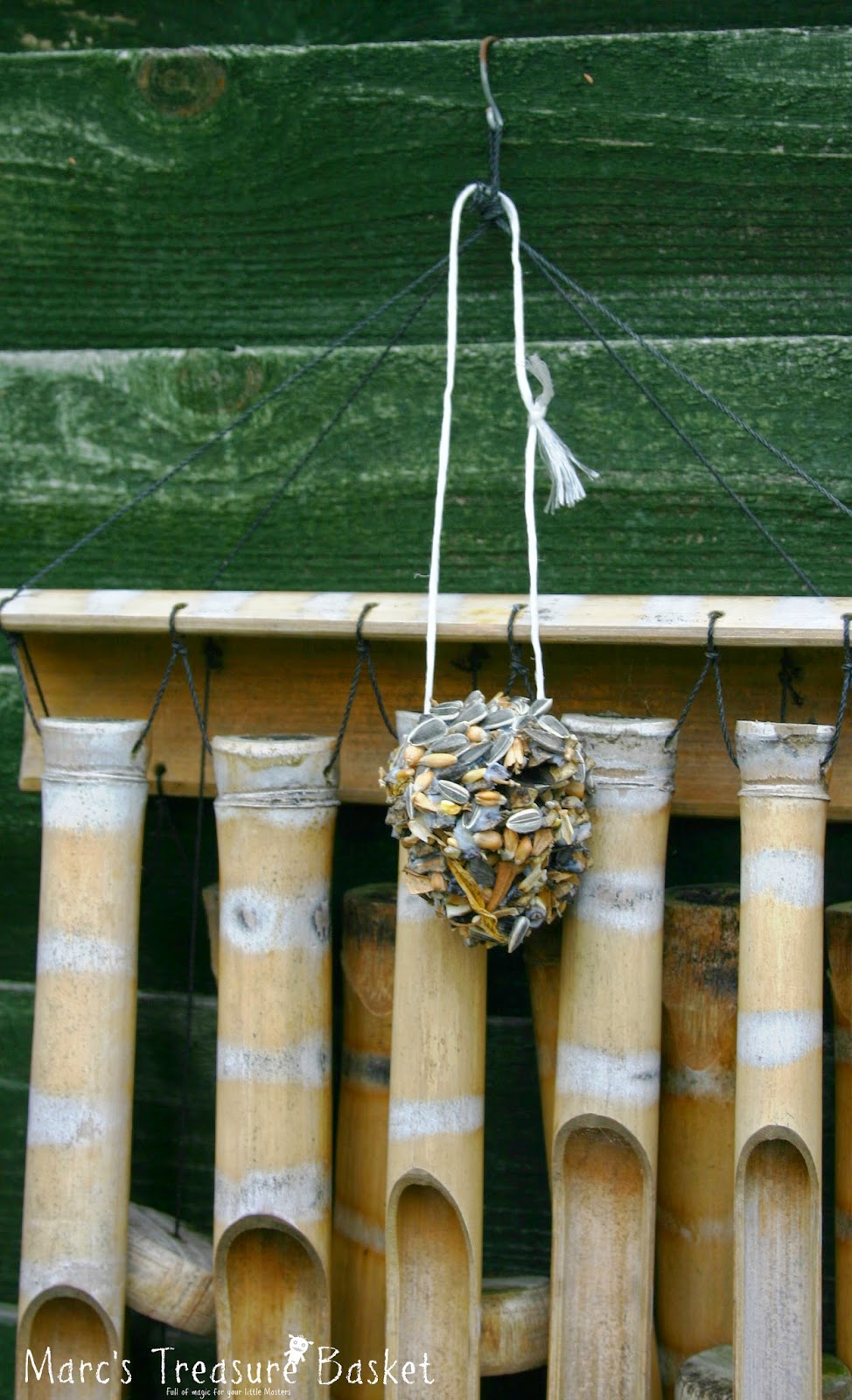 Marc's Treasure Basket Homemade Sunflower Bird Feeders