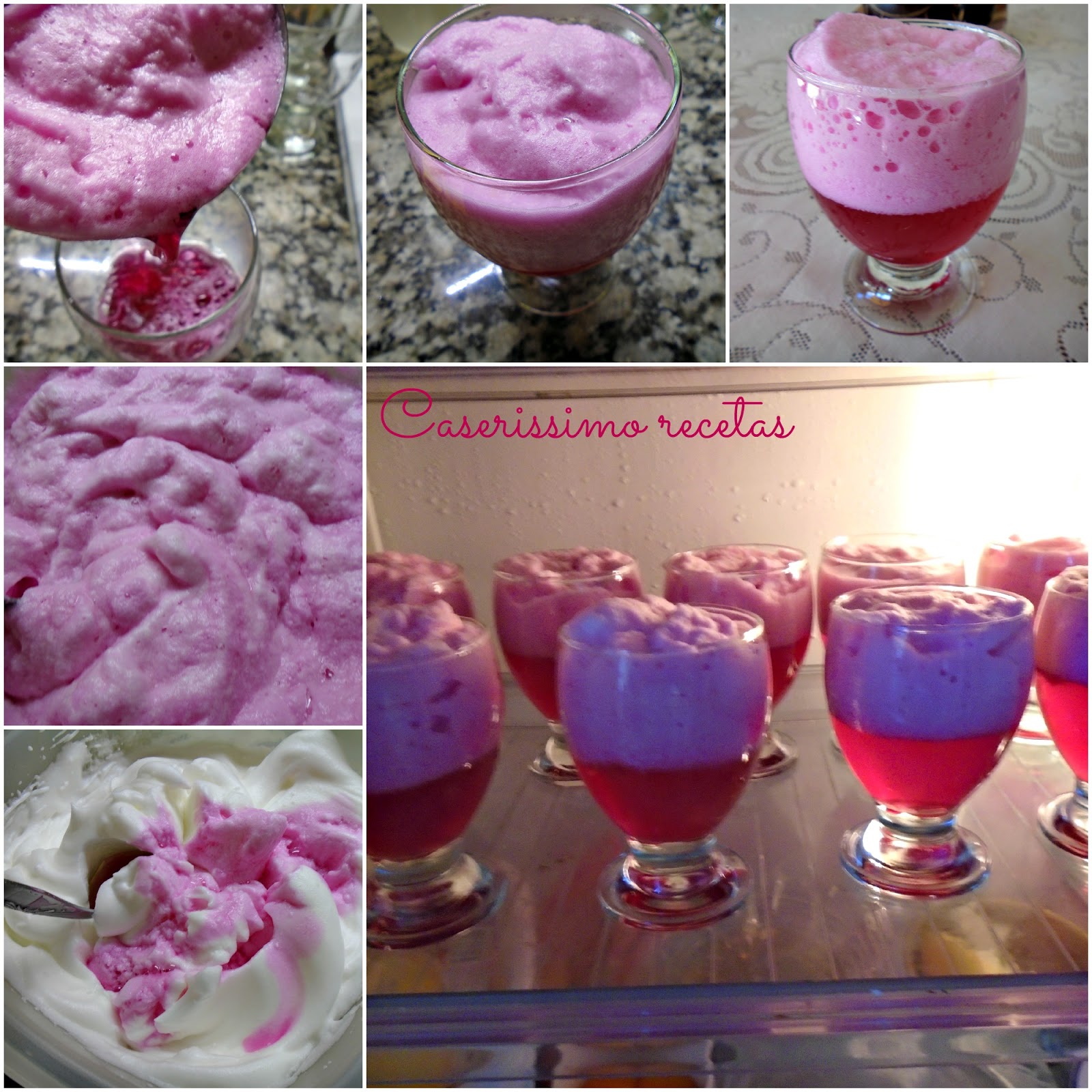 GELATINA ESPUMOSA o light) Caserissimo