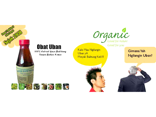 Minyak Sari Balitung Obat Uban Herbal Ramuan Asli Suku Dayak Kalimantan