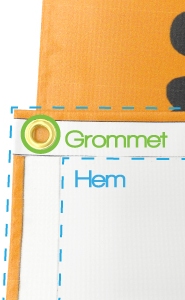 Banners Com What Are Hems And Grommets