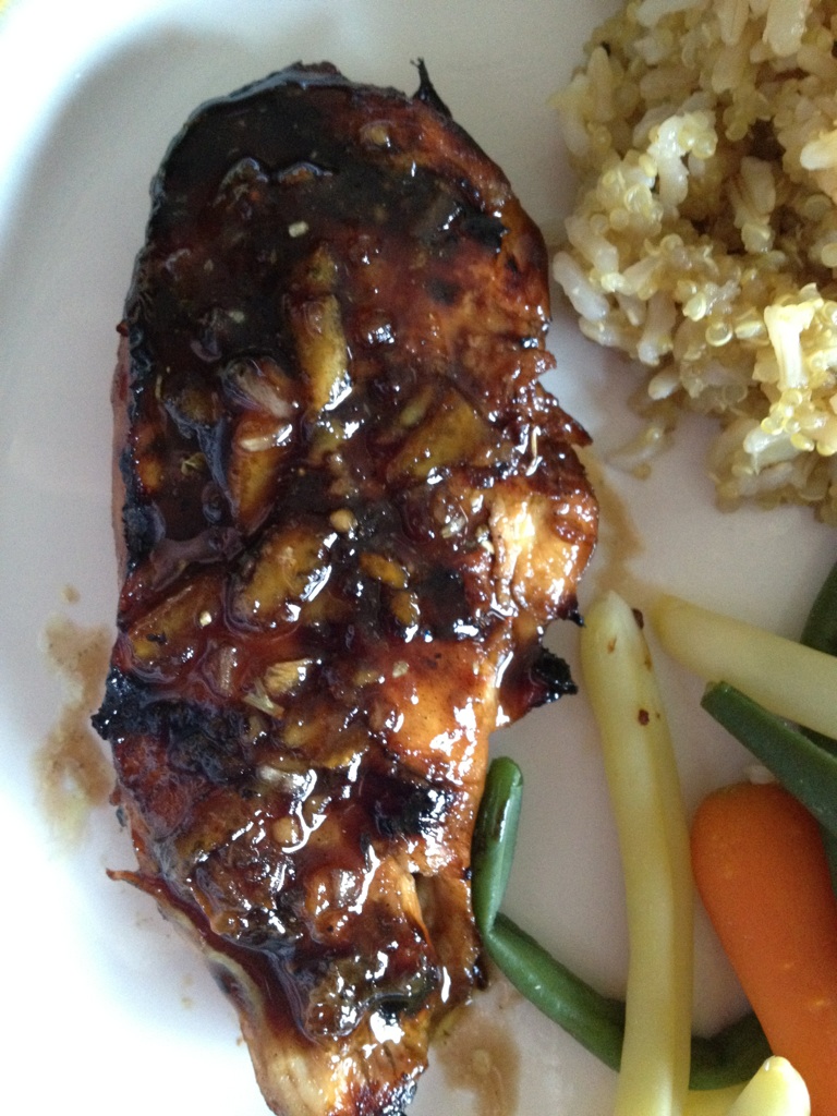 A Healthy Makeover Orange Balsamic Glazed Chicken