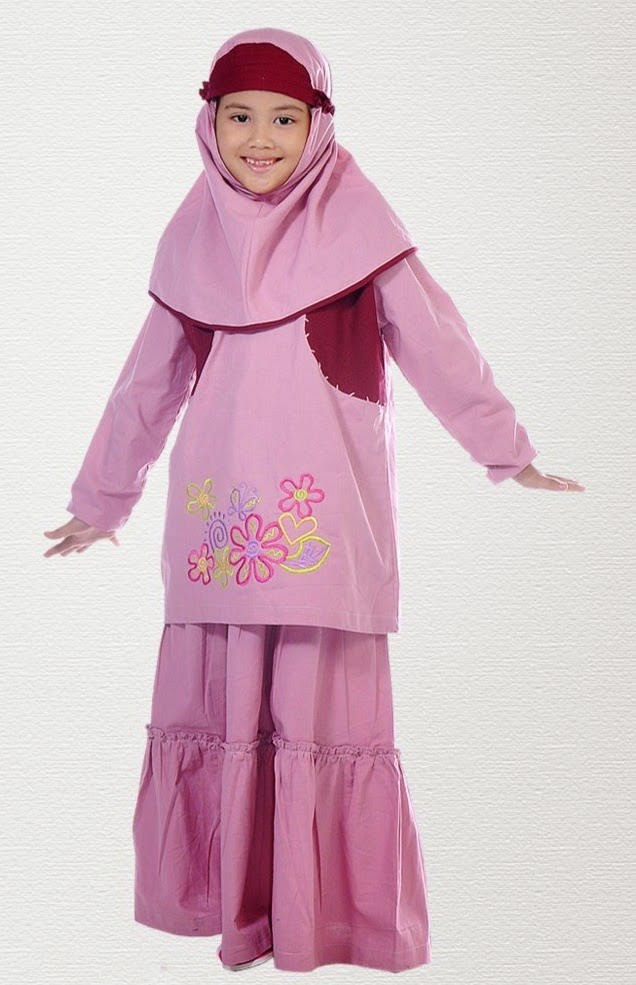 Model Busana Muslim Terbaru Untuk Anak Perempuan