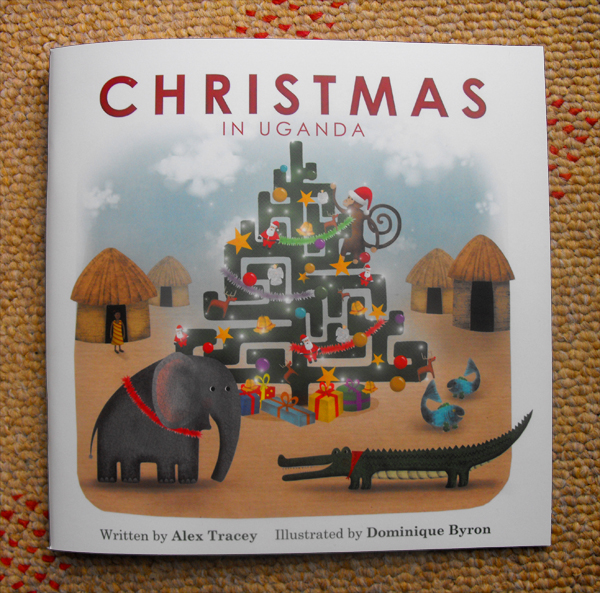 Dominique Byron Illustration 'Christmas in Uganda' Childrens Book