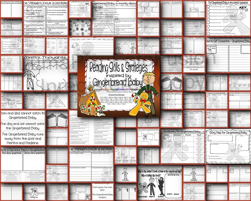 Gingerbread Baby by Jan Brett Teaching Ideas The Picture Book