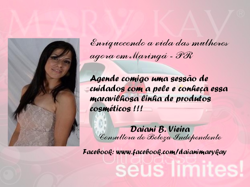 Mary kay Enriquecendo a vida das mulheres!!!