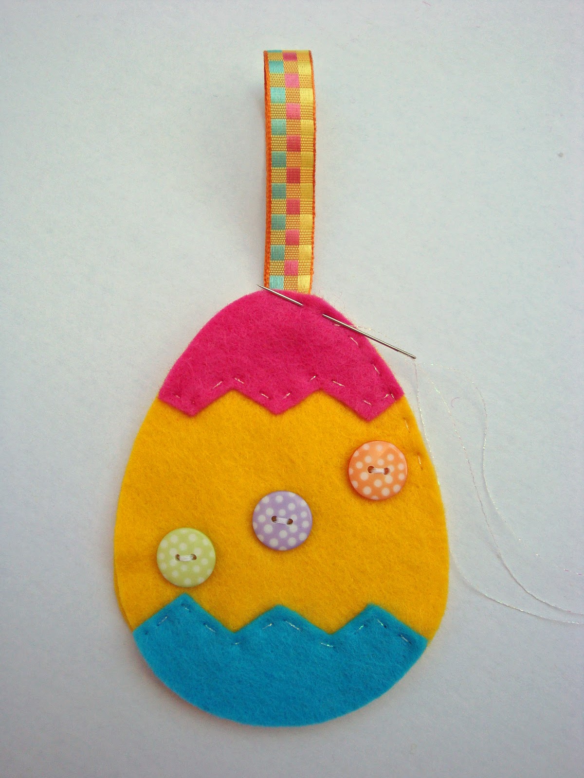Tutorial Felt Easter Egg Handmade Kids