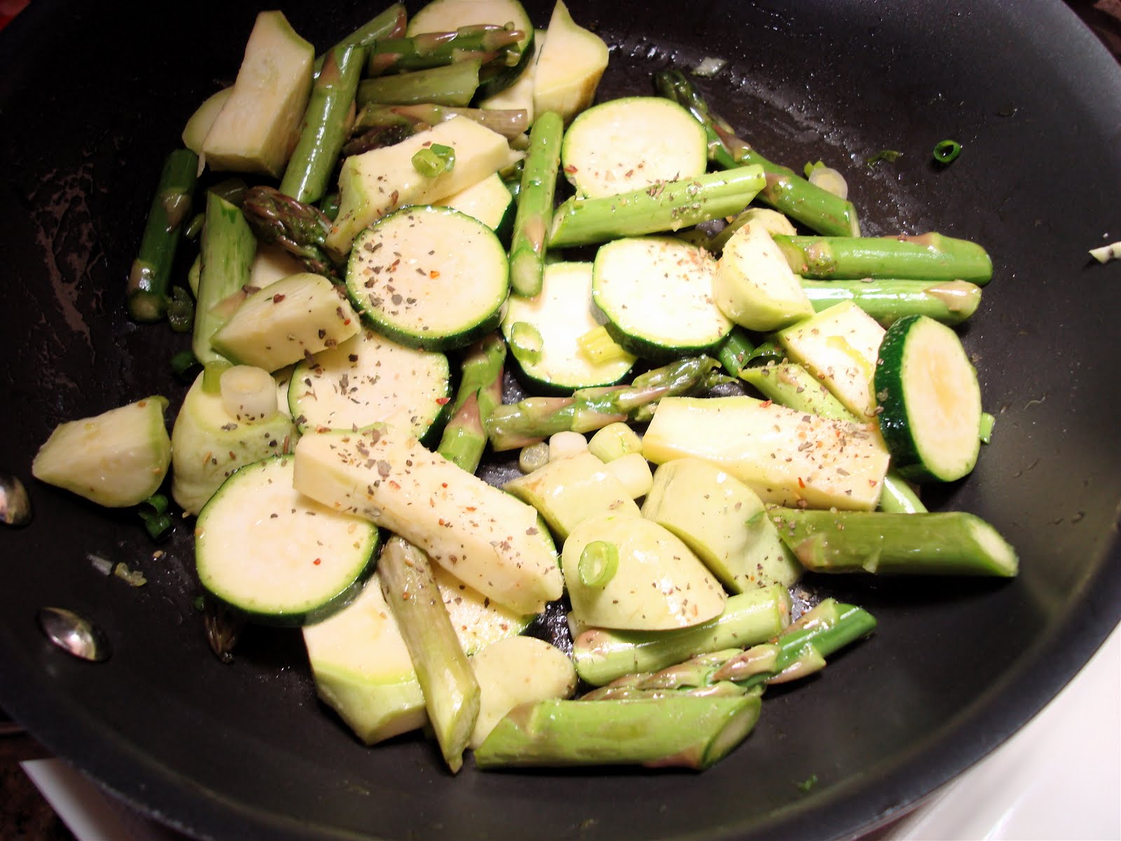 Asparagus and Summer Squash Recipe Healthy Journey Cafe