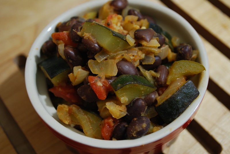 Hearty Helpings Pineapple Black Bean Burrito Filling