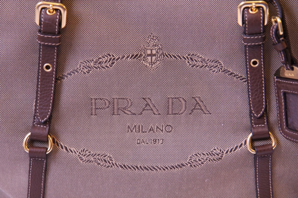 HandbagHeadquarters!: PRADA LOGO JACQUARD TOTE BR4253 HandbagHeadquarters!: PRADA LOGO JACQUARD TOTE BR4253