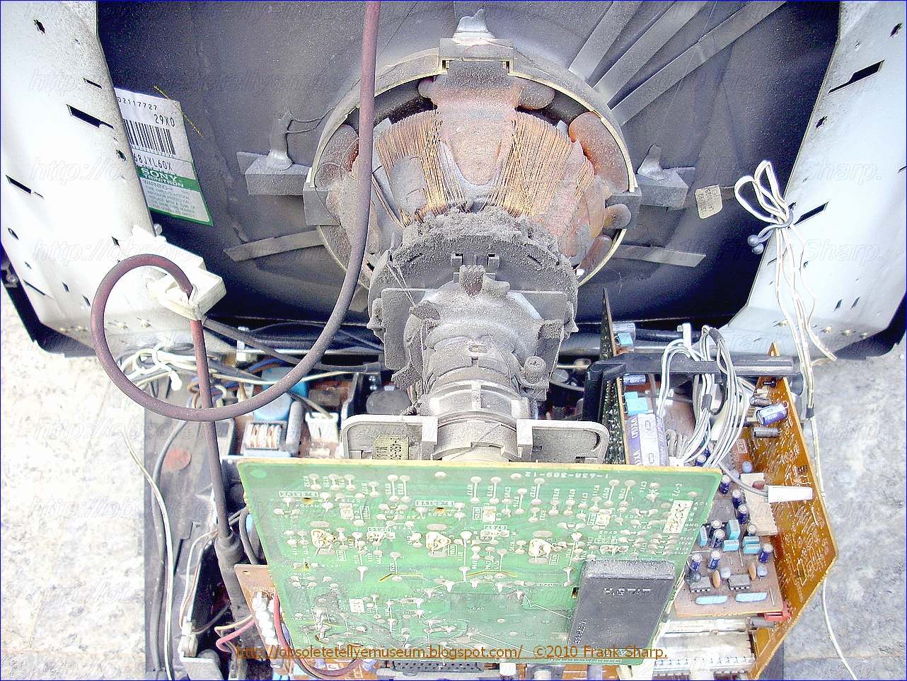 Obsolete Technology Tellye Sony Kv X2931a Chassis Scc El A Ae 1b Crt Tube Sony Trinitron A68jyl60x