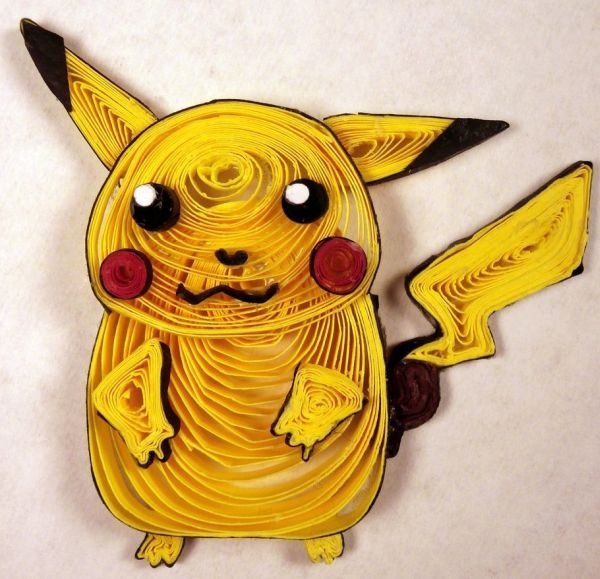 paper quilling cartoon characters easy crafts ideas to make