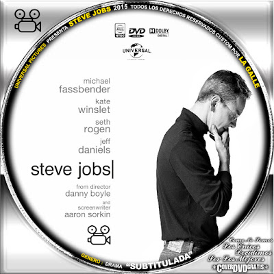 Steve Jobs 2015 DVD COVER steve jobs dvd steve jobs dvd Steve Jobs 2015 DVD COVER