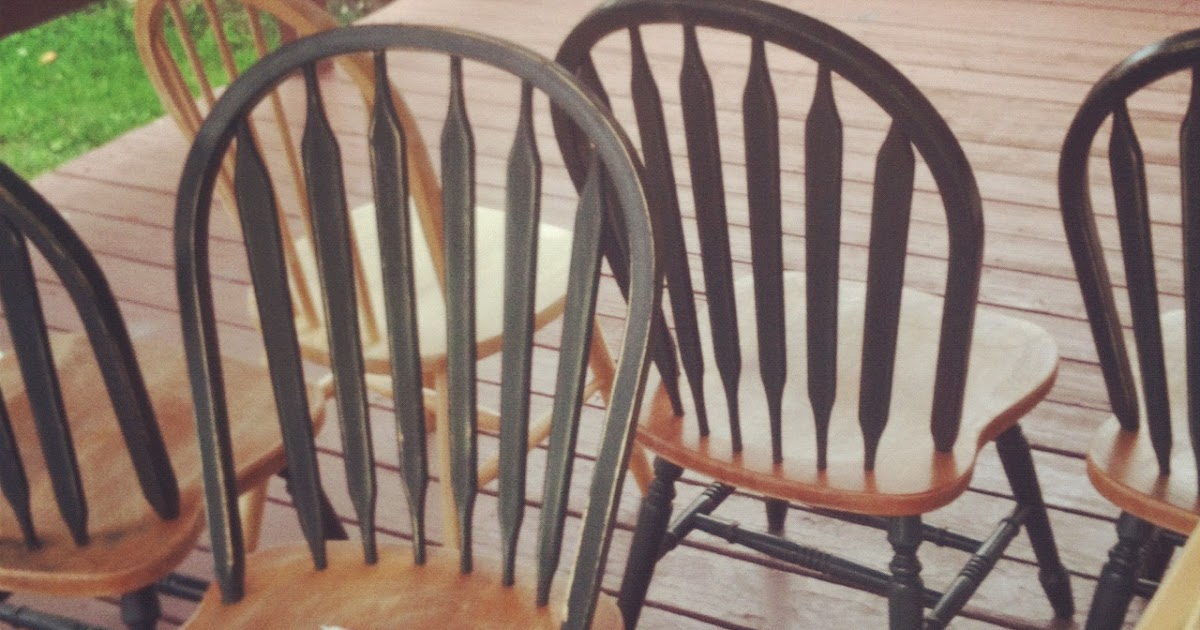 Proverbs for the Home ReFinish Kitchen Chairs