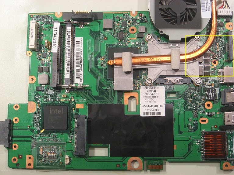 Getting In Too Deep: HP G60 No Power- Blinking Power LED