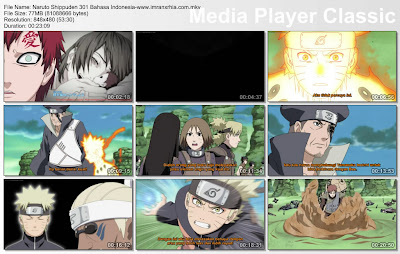 DOWNLOAD FILM / ANIME NARUTO EPISODE 301 "BERTENTANGAN" BAHASA INDONESIA