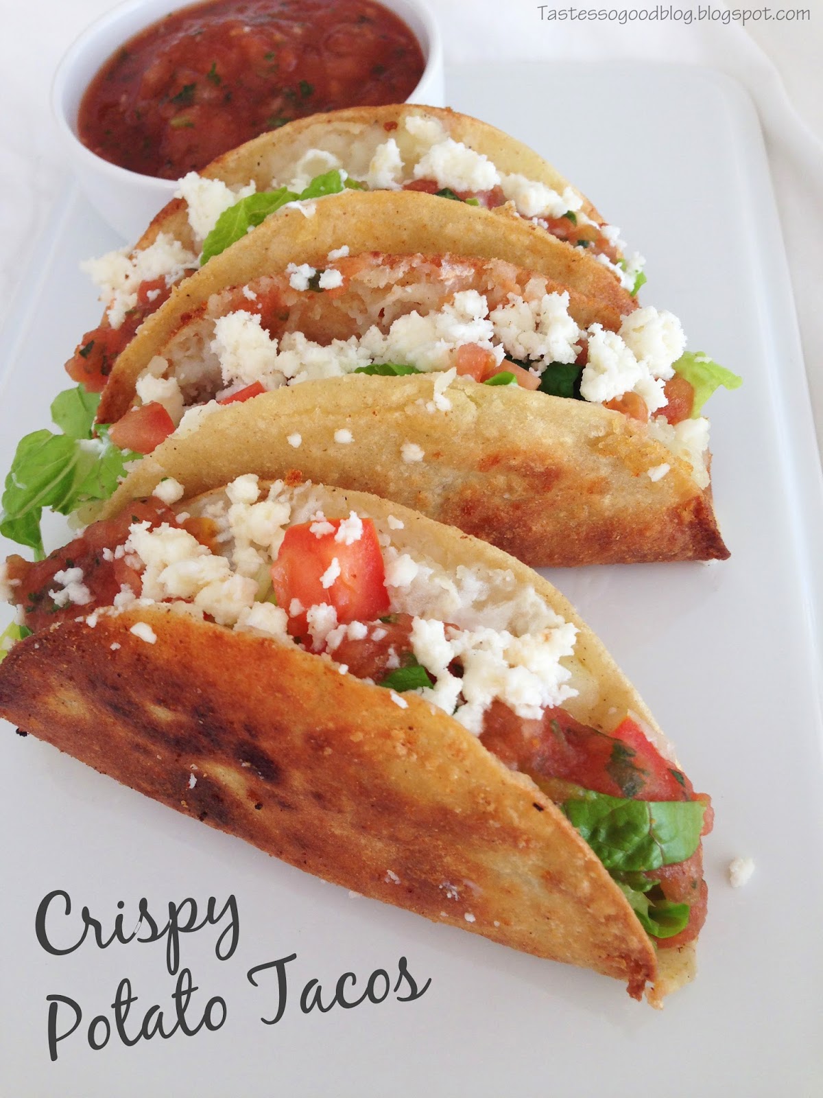 TASTES SO GOOD Crispy Potato Tacos