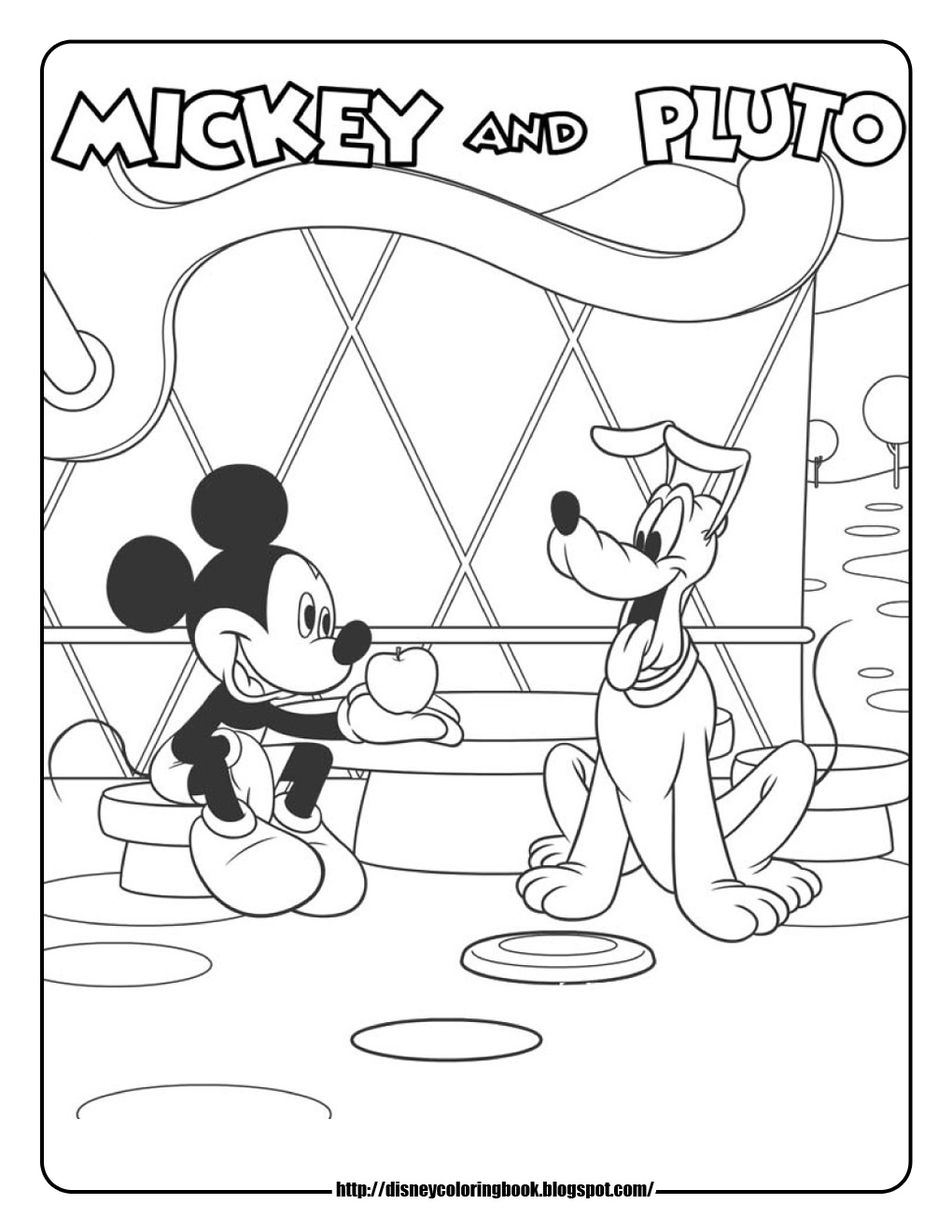 Mickey Mouse Oh Two Dles Coloring Book
