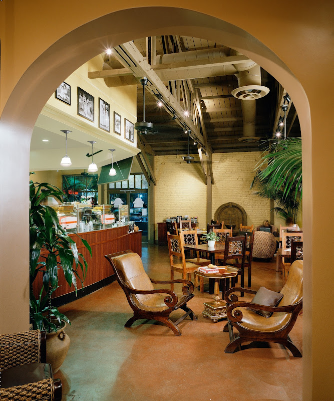 The lounge area in the rear allows patrons to relax and enjoy the title=