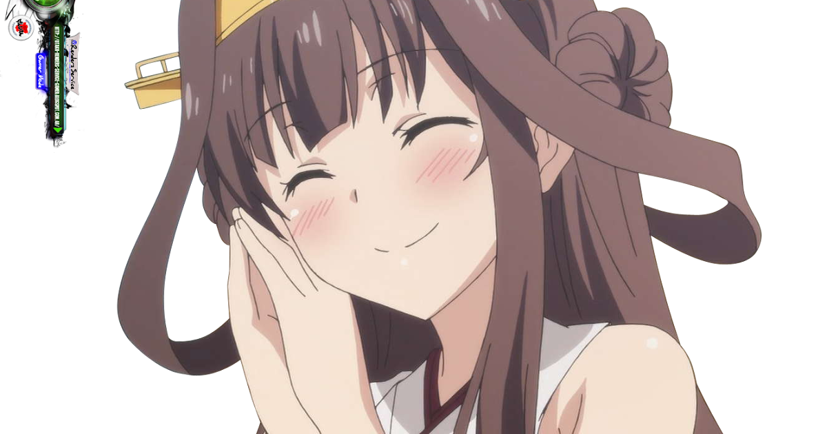 Kantai Collection:Kongou Mega Cute Face Render | ORS Anime Renders