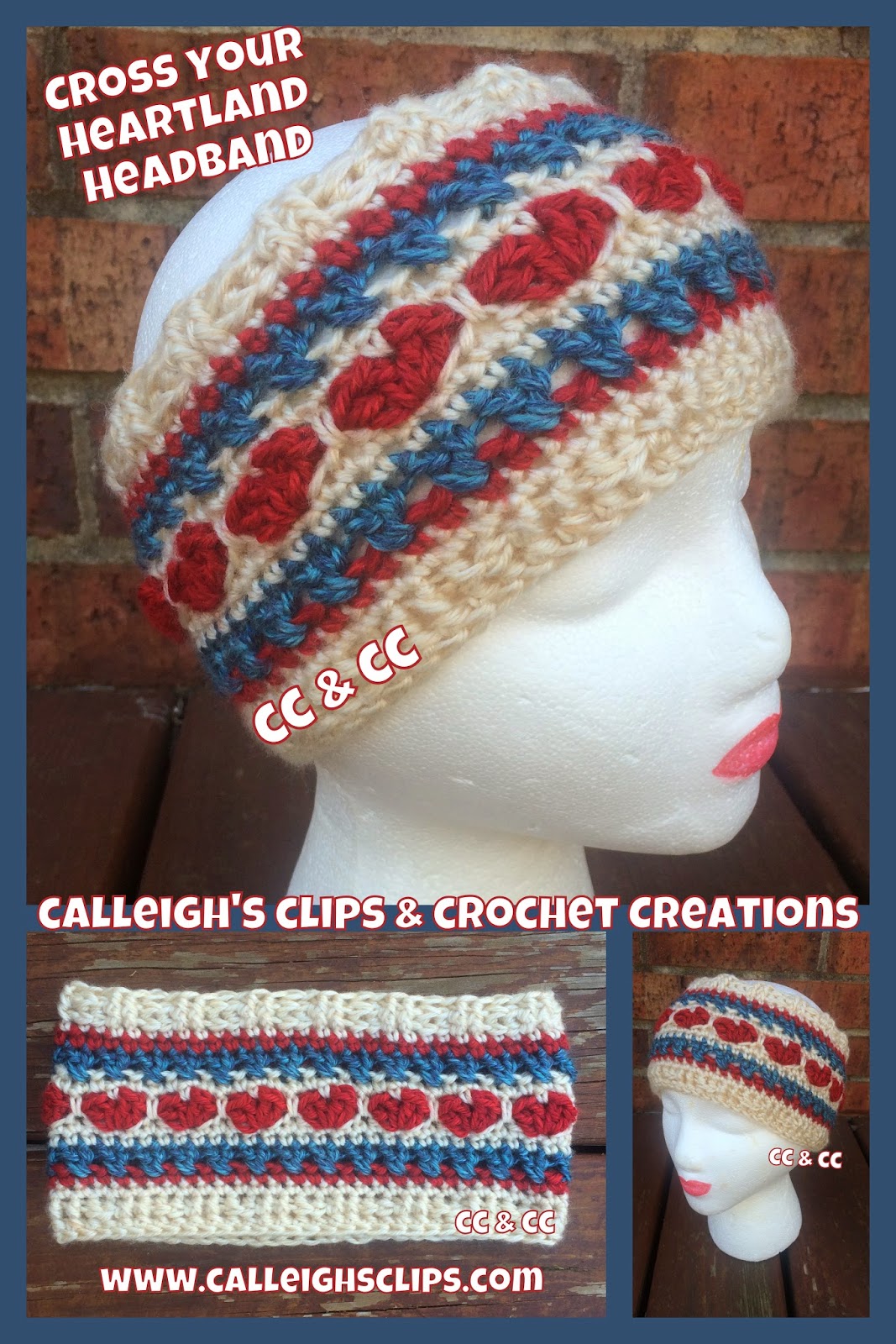 Calleigh's Clips & Crochet Creations Free Pattern Cross Your