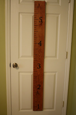 live a little wilder giant growth chart tutorial baby bump measurements chart