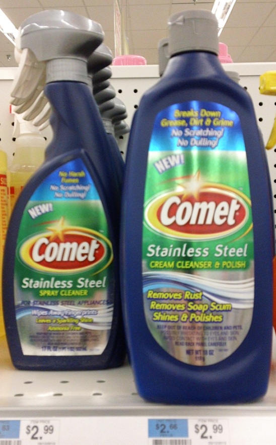 Extreme Couponing Mommy 1.29 Comet Stainles Steel Cleaner at KMart