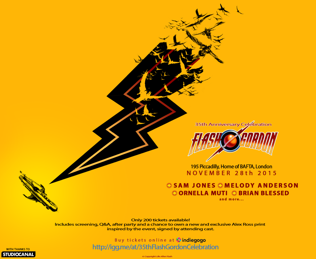 FLASH GORDON To Celebrate It’s 35th Anniversary With BAFTA Screening