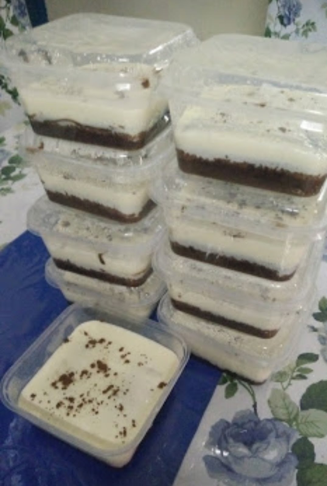 MINI KEK COKLAT CHEESE LELEH