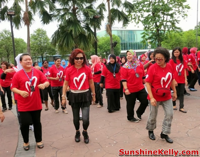 Malaysian, Step Up, Line Dance, Healthy Heart, exercise, fitness
