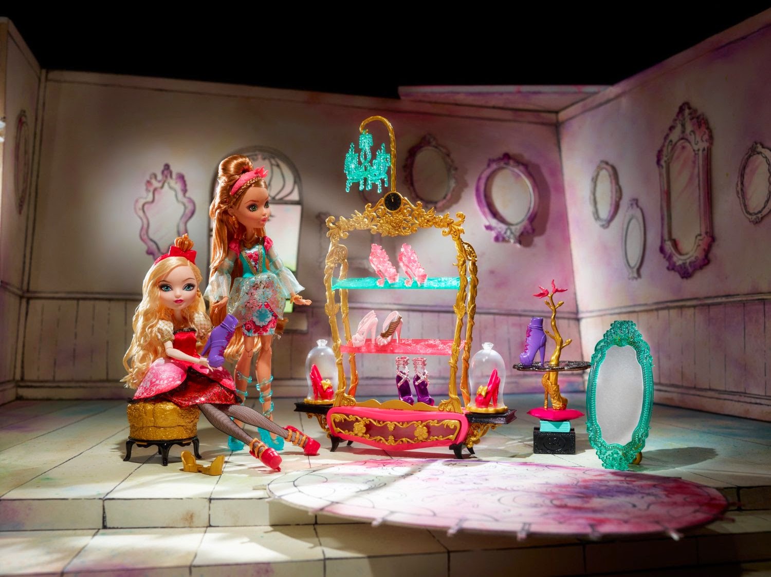 Abrindo e mostrando o playset Beanstalk Bakery de Ever After High 