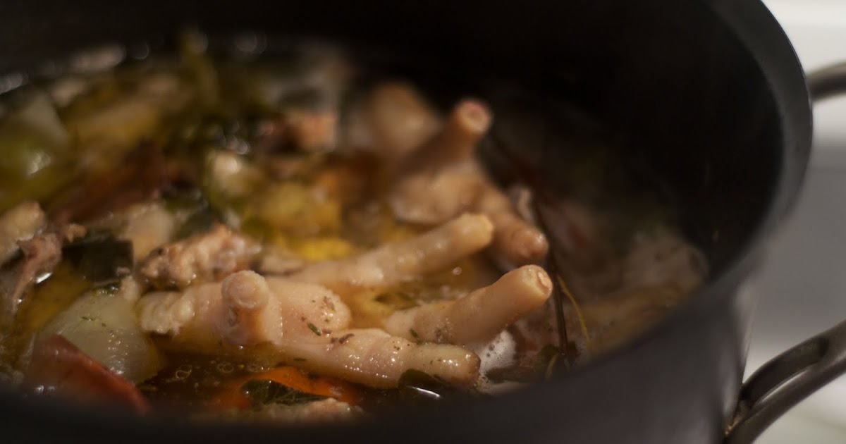 Fancy Toast Gruesome Footage of Delightfully Gelatinous Chicken Stock