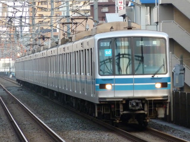 レール7 切符補充券珍行先 東京メトロ東西線 三鷹行き2 05系幕式