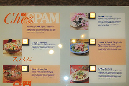 Spam flavors I bought at the Spam Museum, The Spam Museum i…