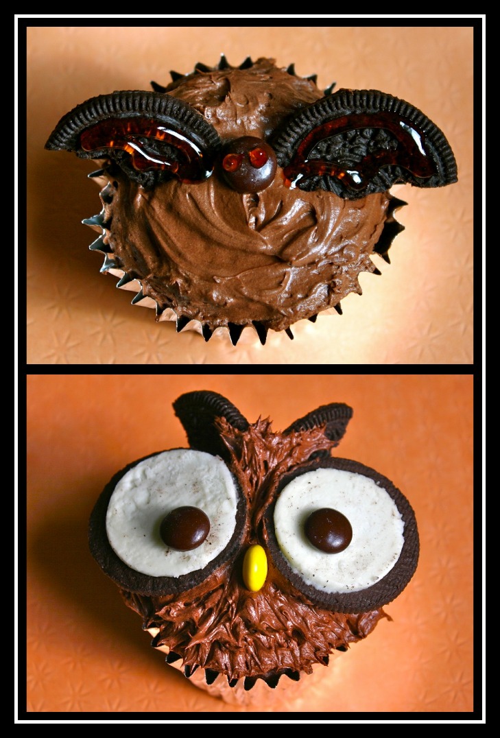 Owl Cupcake Cake For Girls Birthday Owl Cupcake Cake For Girls Birthday