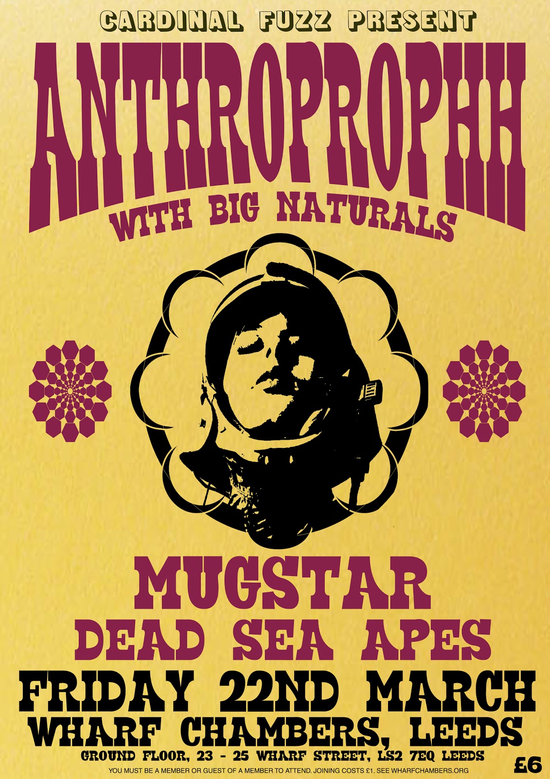 Rocket Recordings Cardinal Fuzz are proud to present Anthropropph and