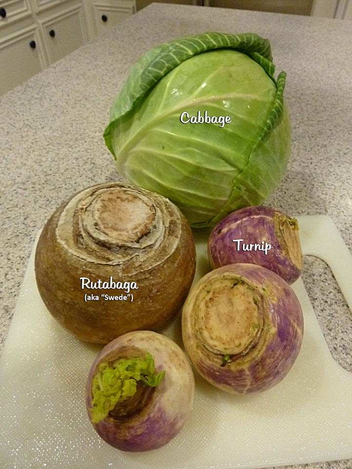 Fluffy Chix Cook Mashed Cauliflower, Rutabaga and Turnips 2 Ways