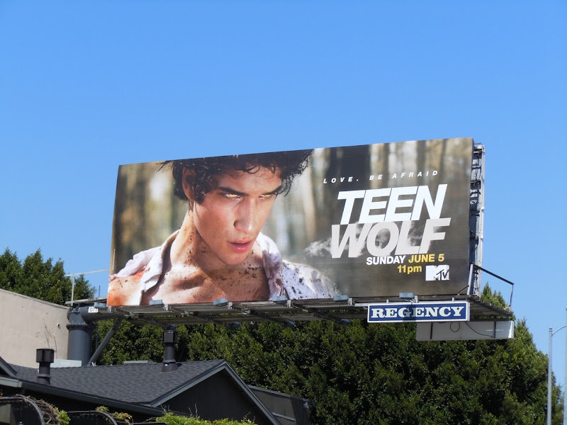 Teen Wolf MTV teaser billboard