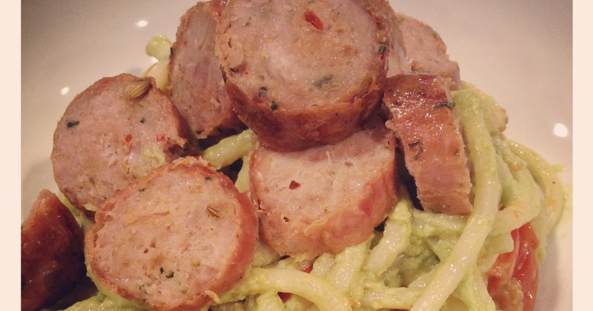 pearls and pasta Creamy Avocado Pasta