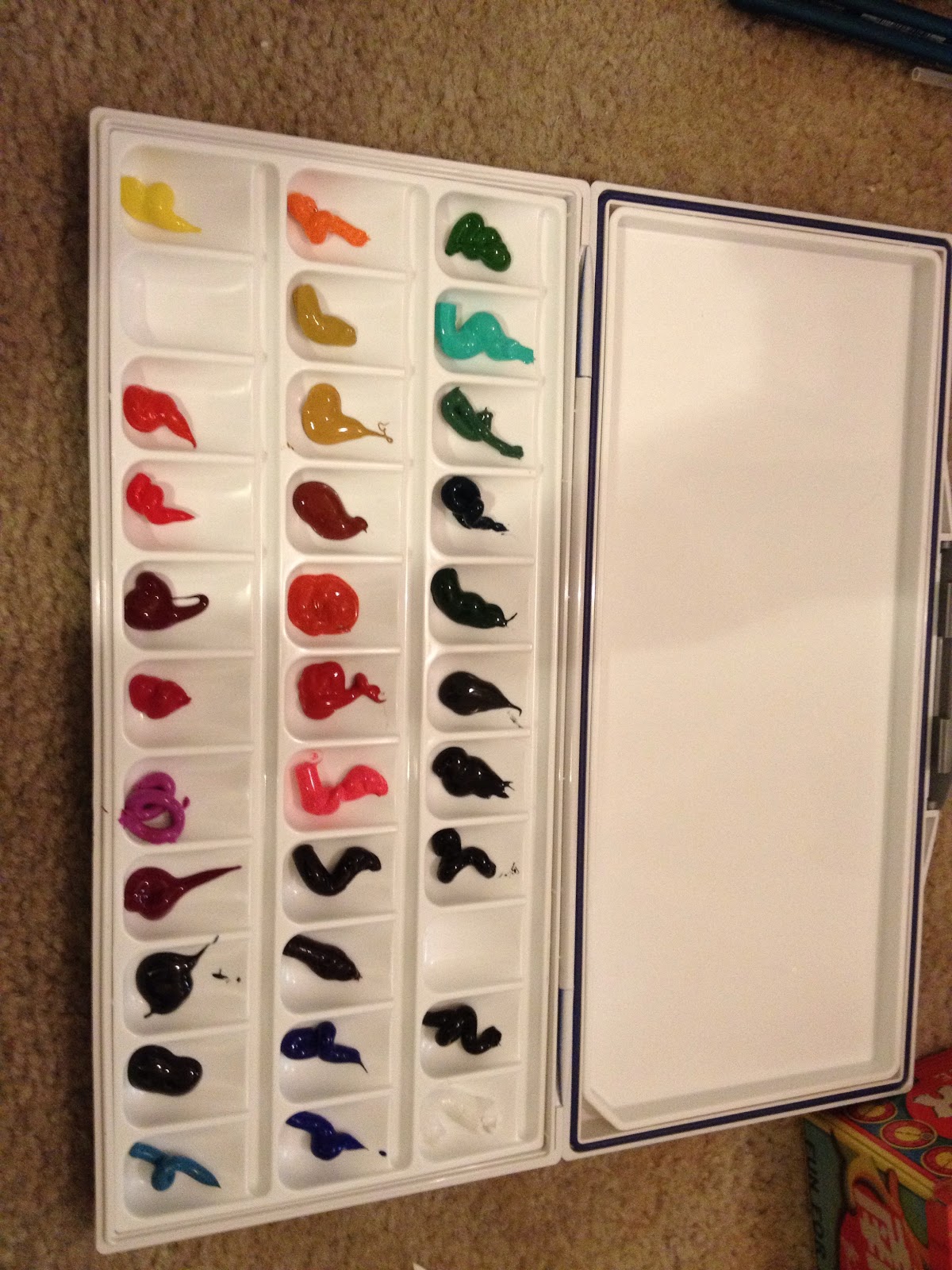 Nattosoup Studio Art and Process Blog Storing Tube Watercolors in a