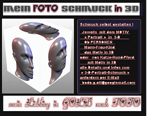 3D Portrait Motiv Schmuck